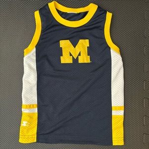 Vintage Reversible Starter Jersey, Youth S, University of Michigan Wolverines